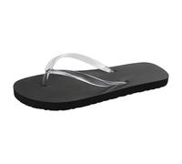 Flip Flops Women with Transparent Strap Soft Yoga Mat Sole Slim Fit Flatform Sandals for Women, Soft Rubber Comfortable Summer Beach Sandals, Slip-Resistant Lightweight Walking Shoes for UK Holiday
