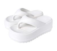 Flip Flops Women's Orthopaedic Non-Slip Sandals Platform Beach Sandal Shockproof Toe Separator Comfortable Slip On Slippers Lovers Couple Slippers Outdoor/Indoor Foot Arch Support Thong Size 36-40