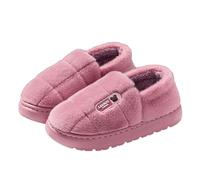 Flip Flops Womens Size 5 Woman's Comfy Slippers Men and Women House Slippers Non Slip Cotton Linen Indoor and Outdoor Home Slipper Sandals Open Toe Extra Wide Shoes for Women Slippers Women (Pink, 5)