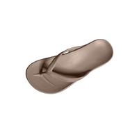 Flip Flops Women's Toe Separator Sandals with Metatarsal Support Non-Slip Bath Slippers Waterproof Shower Flip Flops Plain Simple Classic Bathing Shoes Mules, brown, 13 UK