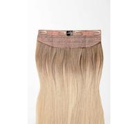 Flip in Extensions - one piece - luxury Quality 14 Inch - T14/1001 ombre intense natural dark ash blonde & platinum blonde
