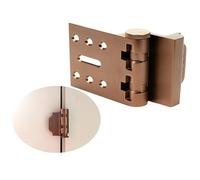 Flip-Lok High Security Door Lock is 10X Stronger Than a Deadbolt. Instantly Turns Any Room into a Safe Room with Ft. Knox Level Security for Complete Piece of Mind at Home, School, or Office (Bronze)