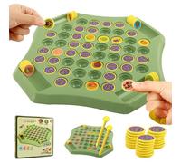 Flip Match Board Game, Fun Memory Matching Chess Game for Kids and Families, Educational Interactive Board Game for Logical Thinking, Preschool and Kindergarten Learning Toy