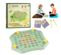 Flip Match Board Game - Memory Fun Chess Board for Kids, Double Cartoon Pattern, Flip Matching Game, Children Memory Chess Games 2-4 Player, Interactive Educational Toy for Children (Animal)