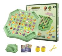 Flip Match Memory Board Game for Kids, 52 PCs Fruit-Themed Matching Game,Maslasee, Interactive Educational Toy, Fun Family Board Games for Night & Christmas Party, Ages 4 5 6 7 8 Years Old