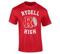 Flip Mens Rydell High School Logo Grease Costume T-Shirt Red (L)