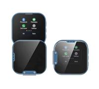 Flip Mobile Phone,Foldable Cell Phone, HD Touch Screen Mini Smartphone, Dual-SIM Single-Mode, 2G Network, for Kids & Students Cell Phone (Blue)