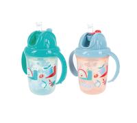 Flip N Sip Sippy Cups 2 Pack Snails - Nuby