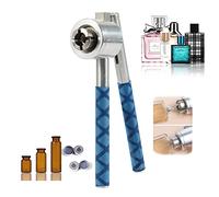 Flip Off Vial Crimper, 13mm 15mm 18mm 20mm Manual Vial Crimper, Perfume Bottle Spray Vial Crimper Bottle Sealing Machine, Crimper Medical/Hand held Capping Machine Tools Capper