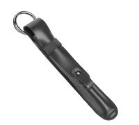 Flip Single Pen Case Holder with Microfiber Lining for Pencil Pencil Sleeve Pouch with Portable Keychain Attach to Bag for Storing Ball Points Pencils Office Gifts