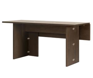 Flip Table Folding table Design House Stockholm dark oak W 90 x H 160 cm - 7340043325610