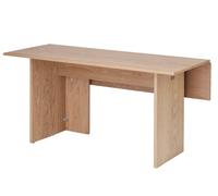 Flip Table folding table Design House Stockholm natural oak - W 90 x H 160 cm - 7340043316588