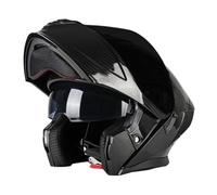 Flip Up Front Motorbike Helmet with Double Visor Modular Motorcycle Helmets DOTECE Approved Crash Flip-Up Full Face Helmet Motocross Helmets for Adults Unisex Four Seasons M,M:57-58CM