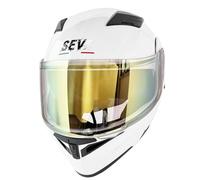 Flip Up Front Motorcycle Helmet DOTECE Approved Flip-Up Motorbike Full Face Helmets with Double Visor Modular Large Crash Helmet Motocross Helmets for Adults Men Women J,M:57-58CM