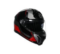 Flip-Up Helmet AGV TOURMODULAR Perception Black/Red