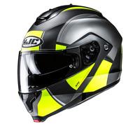 HJC C91N Jyn Helmet, black-grey-yellow, size L for Men
