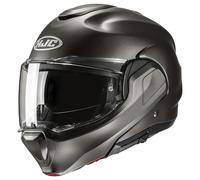 HJC F100 Solid Helmet, silver, size M for Men
