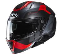 HJC i91 Carst Helmet, black-grey-red, size M