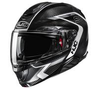 HJC RPHA 91 Carbon Lagos Helmet, black-white, size S for Men