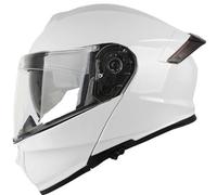 Flip-Up Helmet Motorcycle Helmet ECE-R 22.06 Certified Full-Face Helmet for Men and Women Integrated Motorcycle Helmet Four-Season Helmet with Double Visor Various Styles A,2XL63~64