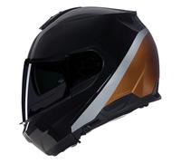 Nolan N100-6 Verniciatura Speciale 343, flip up helmet XL Black/Dark Orange/Light Grey