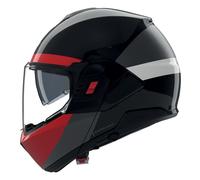 Nolan N120-1 Blocco 357, modular helmet M Black/Dark Grey/Red/White