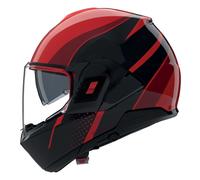 Nolan N120-1 Fluente 360, modular helmet XL Red/Dark Red/Black