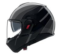 Flip-Up Helmet Nolan N120-1 FLUENTE 361 Grigio lava / Nero / Antracite