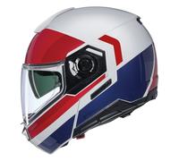 Flip-Up Helmet Nolan N90-3 ROBOTO 345 Bianco / Rosso / Blu