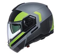 Flip-Up Helmet Nolan N90-3 ROBOTO 346 Grigio / Nero / Giallo