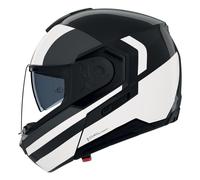 Nolan N90-3 Roboto 348, flip up helmet XL Black/White/Dark Grey