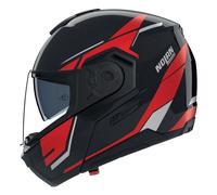 Flip-Up Helmet Nolan N90-3 SINCRONO 350 Nero / Rosso / Bianco