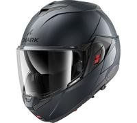Flip-Up Helmet Shark OXO BLANK Gun Metal