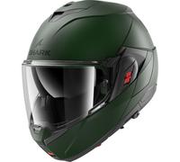 Flip-Up Helmet Shark OXO BLANK Mat Dark Green Matt