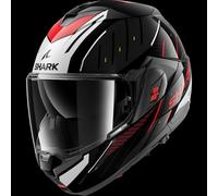 Flip-Up Helmet Shark OXO RYDGER Black Silver Red