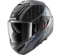 Flip-Up Helmet Shark OXO RYDGER Mat Anthracite Blue Black