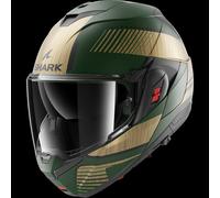 Shark Oxo Sikter Helmet, black-green-gold, size XL for Men