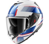 Flip-Up Helmet Shark OXO SIKTER White Chrome Blue