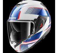 Flip-Up Helmet Shark OXO SIKTER White Chrome Blue