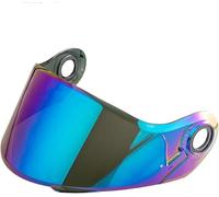 Flip Up Helmet Visor Suitable fit Compatible with LS2 FF370/ FF394/ FF325/ FF386 Helmet Multi-color Optional Lens Glass,Visor Lens