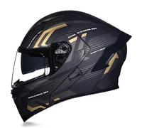 Flip-Up Helmet with Sun Visor Motorcycle Helmet Foldable ECE 22.06 Prepared Motorcycle Helmet Full-Face Helmet Suitable for All Seasons Men Women Various Styles 9,M 54-55CM