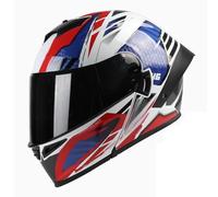 Flip-Up Modular Motorcycle ECE22.06 Certified Integrated Flip Up Front Motorcycle Helmet with Convertible Dual Visor Motorbike Crash Helmet for Men and Women J,XXL=(63-64CM)