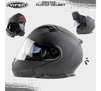 Flip Up Motorcycle Helmet Viper RSV345 DVS Motorbike Modular Crash Helmet ECE