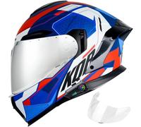 Flip Up Motorcycle Helmet with Bluetooth - ECE 22.06 Approved Modular Double Visor Motorbike Helmets - Microphone Dual Speaker with Dual Visor Sun Shield for Adults Men and Women 3,M/(57~58cm)
