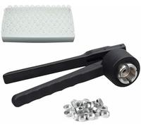 Flip Vial Crimper, 11mm/13mm/20mm Vial Crimper for Aluminum Flip Off Caps(13mm)