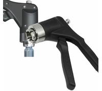 Flip Vial Crimper, Manual Vial and Bottle Cap Crimper for 20mm Flip Off Caps Black