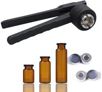 Flip Vial Crimper, Manual Vial Crimper Flip Off Cap Sealer for 13mm/20mm Aluminum-Plastic & Full Aluminum Caps 1500-2000pcs/Hour(Fullaluminum,13mm)