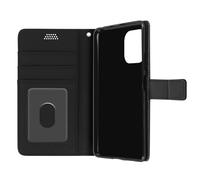 Flip wallet case, slim cover Xiaomi Mi 11 Lite , silicone - black