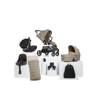 Flip XT³ Pushchair Bundle with Maxi-Cosi Pebble 360 Pro² Car Seat (8 Pieces) - Sage Grey Sage Gray