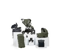 Flip XT³ Pushchair Complete Bundle with Cybex Aton B2 i-Size Car Seat & Base (7 Pieces) - Juniper JUNIPER